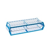 Vial rack, blue
